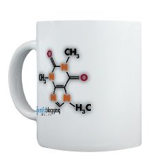 scientific blogging caffeine compound coffee mug